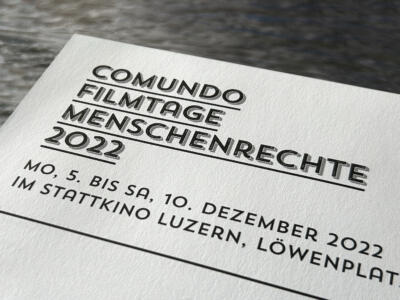 Detail aus dem Titel des Programms