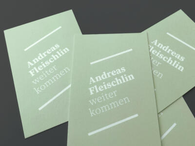 Visitenkarten Andreas Fleischlin