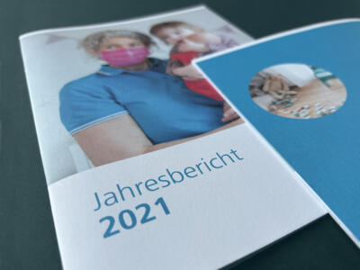 Titelseite des Jahresberichts