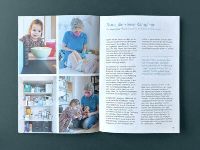 Inhaltsseite aus dem Jahresbericht