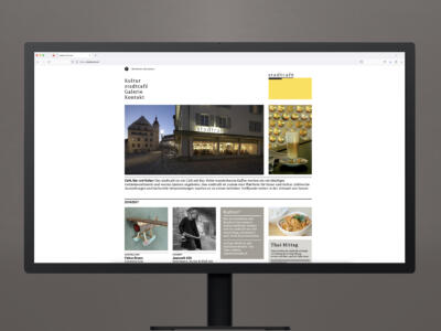 stadtcafé Webseite
