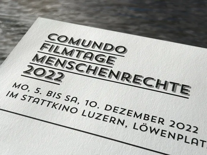 Detail aus dem Titel des Programms
